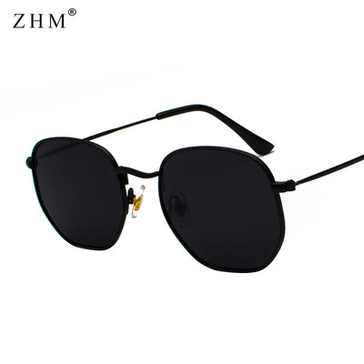 2021 Vintage Square Metal Frame Sunglasses: Classic Retro Eyewear