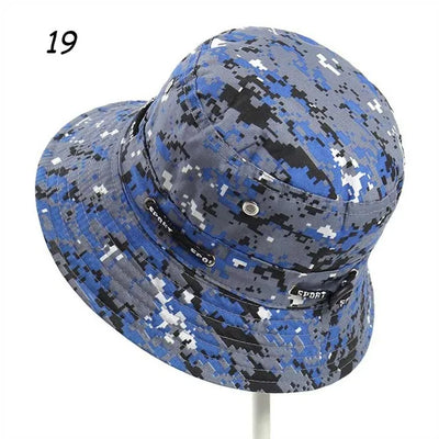 Sparsil Unisex Outdoor Camouflage Bucket Hat