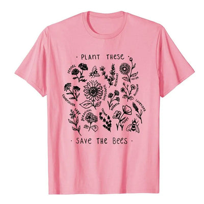 Wild Flower Graphic T-shirts