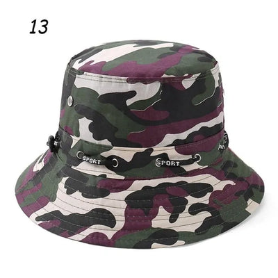 Sparsil Unisex Outdoor Camouflage Bucket Hat