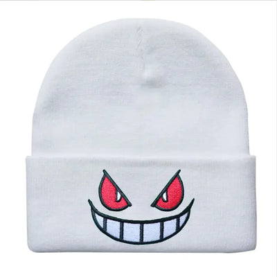 Cartoon Mouth Eyes Beanie