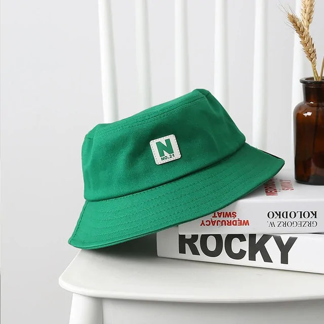 2019 Letter N Bucket Hat Fisherman Hats