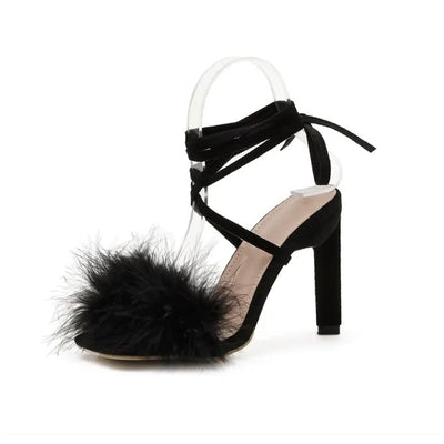 Feather Women High Heels