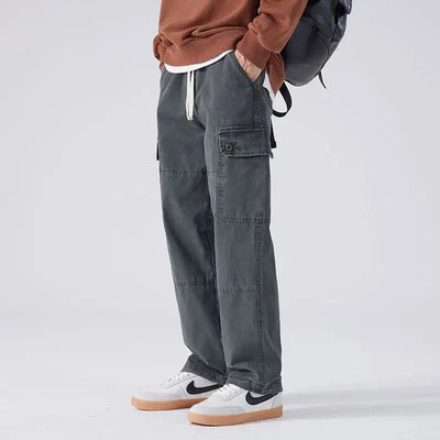 Drawstring Cargo Pants