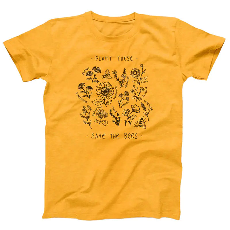 Wild Flower Graphic T-shirts