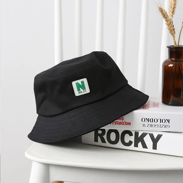 2019 Letter N Bucket Hat Fisherman Hats